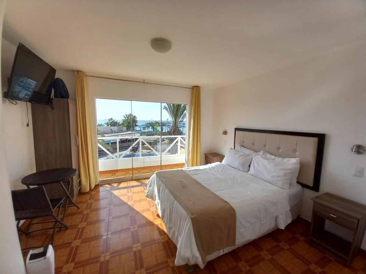 Hostal Los Frayles Paracas Buitenkant foto