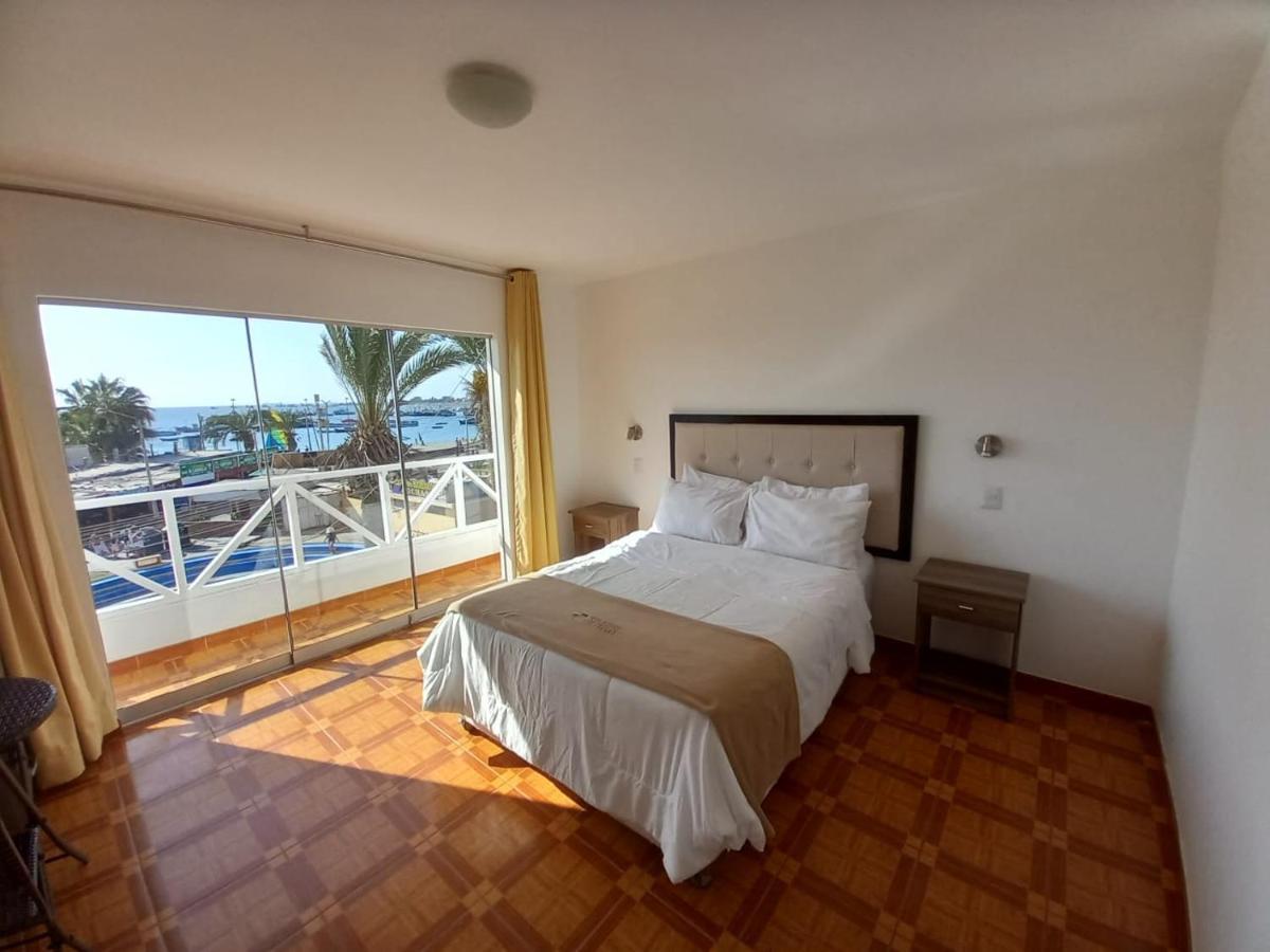 Hostal Los Frayles Paracas Buitenkant foto