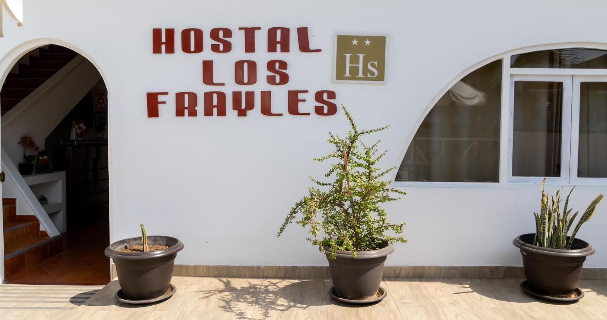 Hostal Los Frayles Paracas Buitenkant foto
